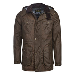 Barbour Rocker Waxed Jacket, Peat